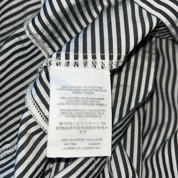 J. Crew Cotton Striped Dress - Picture 10 of 11